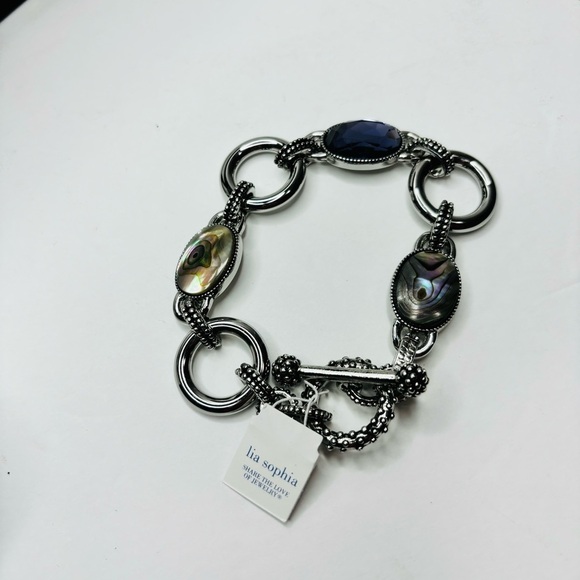 LIA SOPHIA Epiphany Genuine Abalone Pearl Bracelet - Picture 6 of 8